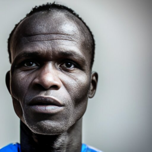 a portrait of a 21yo man from Burkina