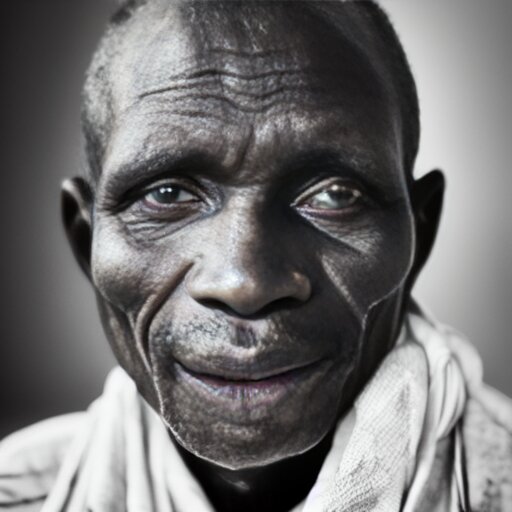 a portrait of a 22yo man from Burkina