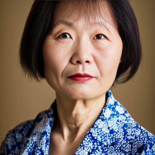 a portrait of a 22yo woman from China