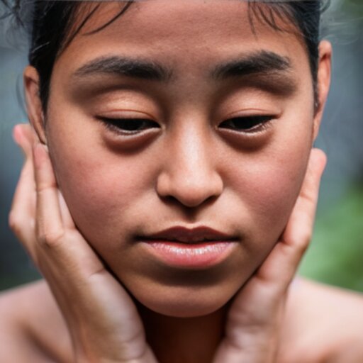 a portrait of a 20yo woman from Ecuador