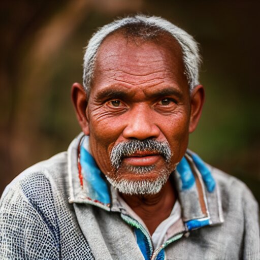 a portrait of a 22yo man from Fiji