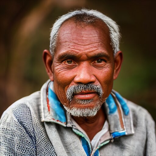 a portrait of a 22yo man from Fiji