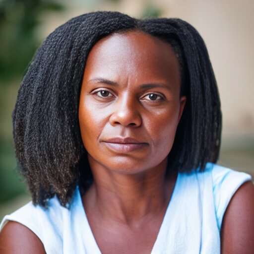 a portrait of a 21yo woman from Grenada