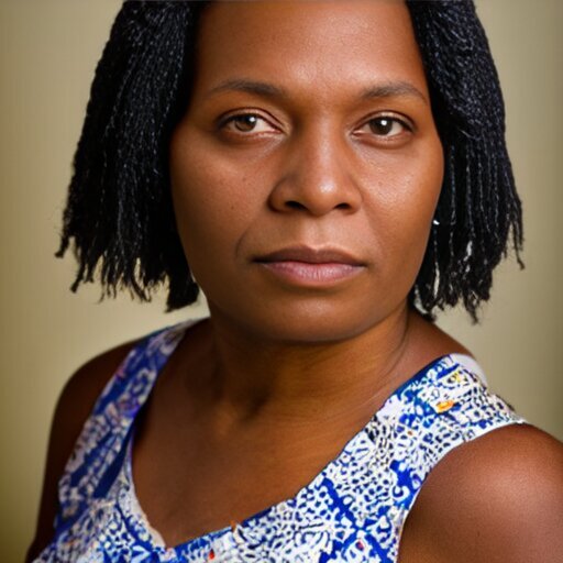 a portrait of a 21yo woman from Grenada