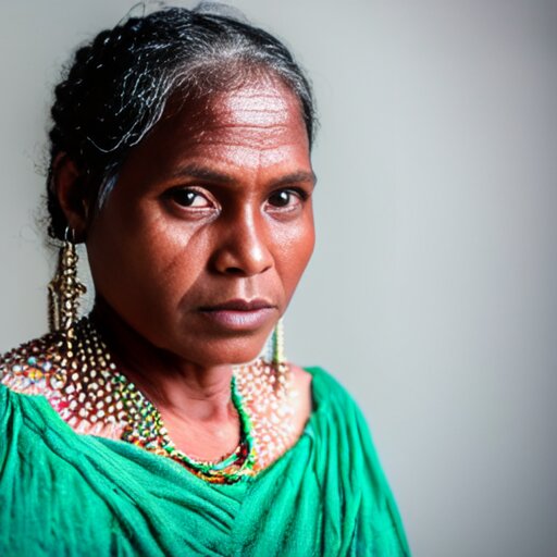 a portrait of a 21yo woman from Guyana