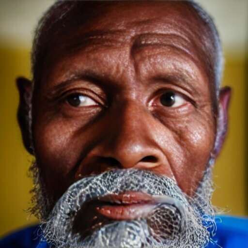 a portrait of a 22yo man from Guyana